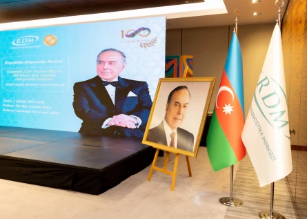 Scientific-practical conference dedicated to the 100th anniversary of National Leader Heydar Aliyev "Modern achievements in health care"