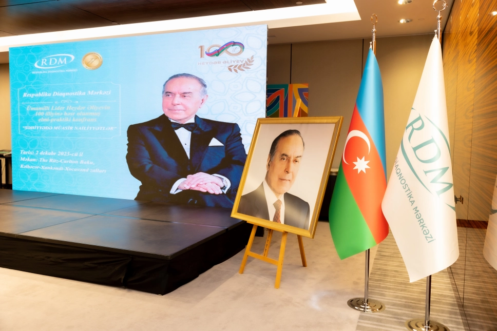 Scientific-practical conference dedicated to the 100th anniversary of National Leader Heydar Aliyev "Modern achievements in health care"