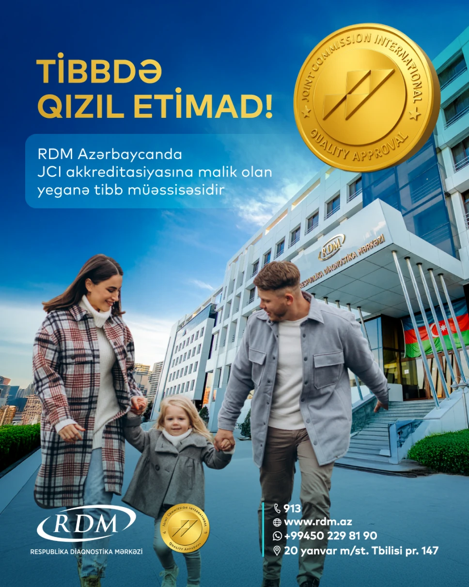 Tibbdə qızıl etimad! Tibbdə qızıl etimad!