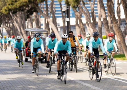 Bicycle marathon was held under the joint organization of the Trade Union of RDM and the Bicycle Federation.