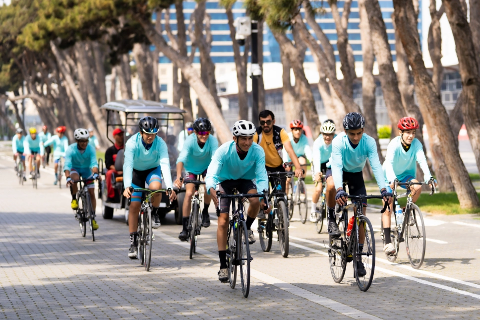 Bicycle marathon was held under the joint organization of the Trade Union of RDM and the Bicycle Federation.